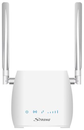 STRONG 4G LTE Router 300M/ Wi-Fi standard 802.11 b/g/n/ 300 Mbit/s/ 2,4GHz/ 1x LAN/ USB/ SIM slot/ 2 odníma 4GROUTER300M