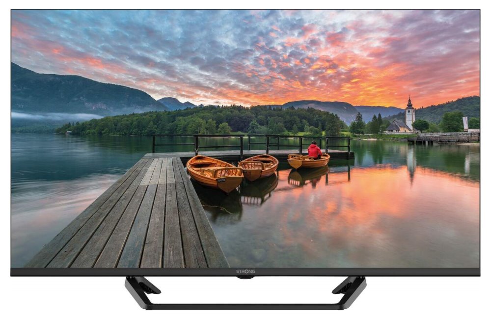 STRONG SMART LED TV 40"/ SRT40FG6733C/ FHD/ 1920x1080/ DVB-T2/C/S2/ H.265/HEVC/ 3x HDMI/ 2xUSB/ Wi-Fi/ LAN/ F/ Google T