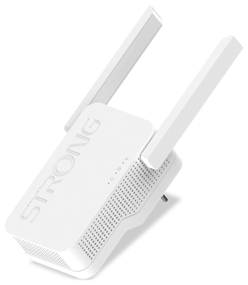 STRONG univerzální opakovač AX3000/ Wi-Fi 6 standard 802.11ax/ 3000 Mbit/s/ 1x WAN/LAN bílý REPEATERAX3000