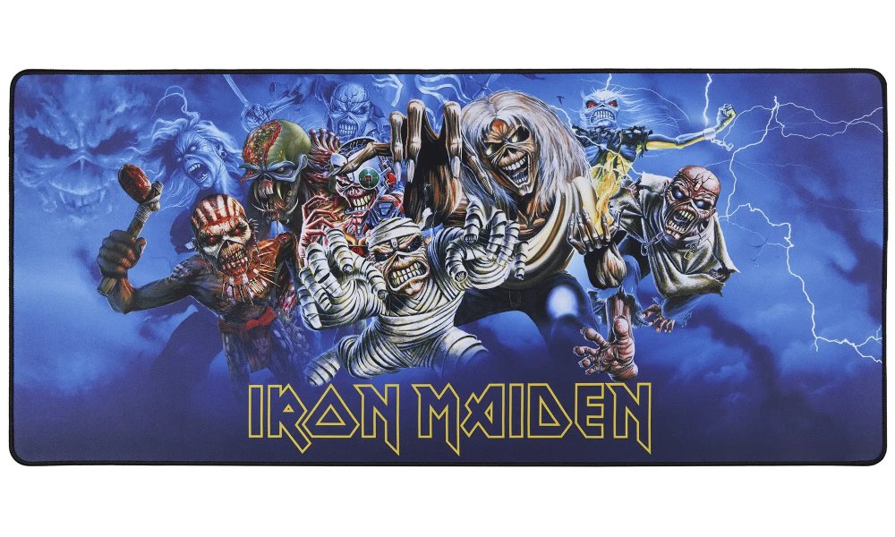 SUBSONIC Iron Maiden herní podložka pod myš/ 90 x 40 cm SA5589-IM1