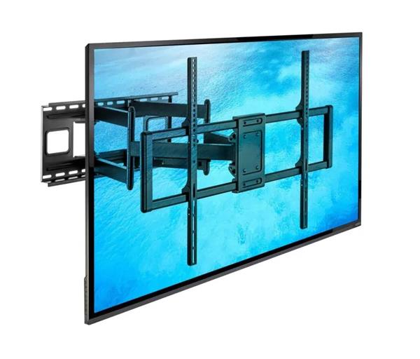 Super pevny drziak Novelty MEGA120 - na TV 55" - 120", otocný +60° / -60°, sklopný +5° / -15°, vzdialenost od steny 75