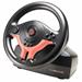 SUPERDRIVE Sada volantu a pedálů SV250 SP Edition/ PS3+4/ Xbox One/ Switch 1+2/ PC/ Červený SA5578-2