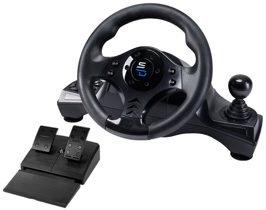 SUPERDRIVE Sada volantu, pedálů a řadící páky GS750/ PS4/ Xbox One/ Xbox Series X/S / PC SA5156-NG