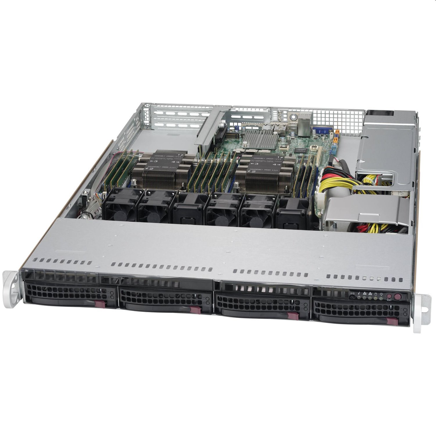 Supermicro 1U/Single socket LGA4189/ECC RDIMM/SATA/NVMeM2 AF-X12SP4TQC-R700W