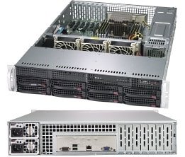 Supermicro assembled AS-2013S-C0R 12C/24T Model 7272 (2.9/3.2GHz)64GB DDR4, 256GB NVMe M.2 2U rack AS-2013S-NC0R