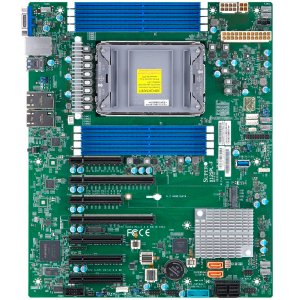 Supermicro ATX, Intel C621A, Dual LAN Intel i210 Gb , Intel C621A 10 SATA3; RAID 0,1,5,10 MBD-X12SPL-F-O