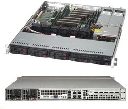 Supermicro® CSE-113MFAC2-R804CB 1U chassis