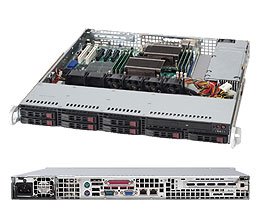 Supermicro® CSE-113MTQ-330CB 1U chassis