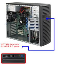 Supermicro® CSE-732i-R600B Tower Redundant
