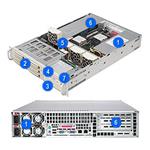 Supermicro® CSE-822T-R500RC 2U chassis