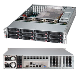 Supermicro® CSE-826BE16-R1K28LPB 2U chassis