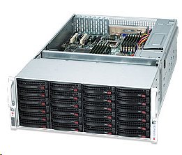 Supermicro® CSE-847E26-R1K28LPB 4U chassis chassis 36x Hot-swap HDD 1280W redundant PSU SC847E26-R1K28LPB