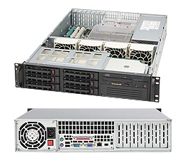 Supermicro® CSE823TQ-650LPB 2U chassis S9SC823TQ650LPB