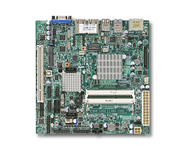 Supermicro Mini ITX MBAtom™ N2800 2x SATA 1xmSata, 2x1G LAN X9SCAA-O