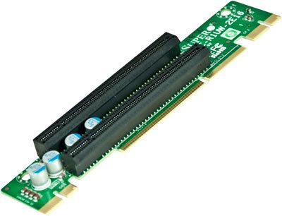 Supermicro riser card RSC-R1UW-2E16 16x PCI-e 1U Riser Card