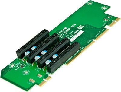 Supermicro riser card RSC-R2UW-4E8 16x PCI-e 2U Riser Card