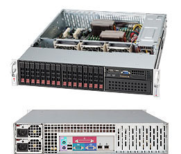 Supermicro® SC213A-R720LPB 2U chassis