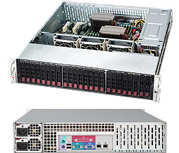 Supermicro® SC216E2-R900LPB 2U E2chassis