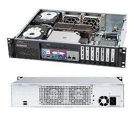 Supermicro® SC523L-505B 2U chassis