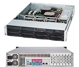 Supermicro SC825 TQC-R1K03LPB - Instalovatelný do racku - 2U - zlepšený rozšířený ATX - SATA/SAS - CSE-825TQC-R1K03LPB