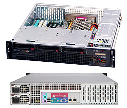 Supermicro® SC825MS-R700LPB 2U chassis