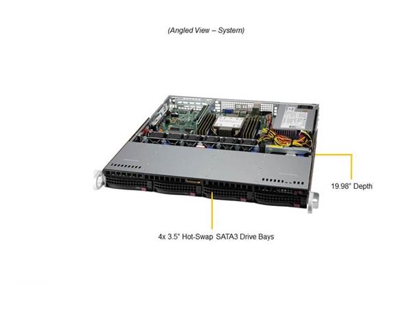 Supermicro Server SYS-510P-M 1U SP