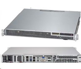 Supermicro SuperServer 1019S-M2 - Server - instalovatelný do racku - 1U - 1-směrný - RAM 0 MB - bez SYS-1019S-M2