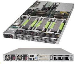 Supermicro SuperServer 1029GQ-TRT - Server - instalovatelný do racku - 1U - 2-směrný - RAM 0 GB - S SYS-1029GQ-TRT