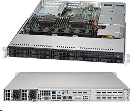 Supermicro SuperServer 1029P-WTRT - Server - instalovatelný do racku - 1U - 2-směrný - RAM 0 GB - S SYS-1029P-WTRT
