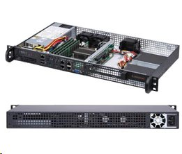 Supermicro SuperServer 5019A-FTN4 - Server - instalovatelný do racku - 1U - 1-směrný - 1 x Atom C37 SYS-5019A-FTN4