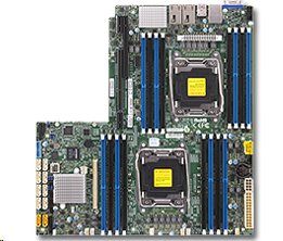 Supermicro X10DRWI2xLGA2011-3, iC612 16x DDR4 ECC,10xSATA3,(PCI-E 3.0/1,1(Lx32,Px16),2x LAN,IPMI MBD-X10DRW-i-O