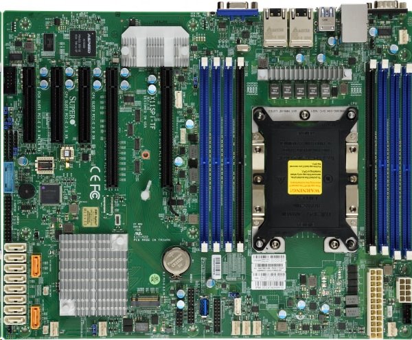 SUPERMICRO X11SPI-TF - Základní deska - ATX - Socket P - C622 - USB 3.0 - 2 x 10 Gigabit LAN - vest MBD-X11SPI-TF-O