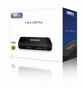 SWEEX HUB 4xUSB 2.0 pasivní