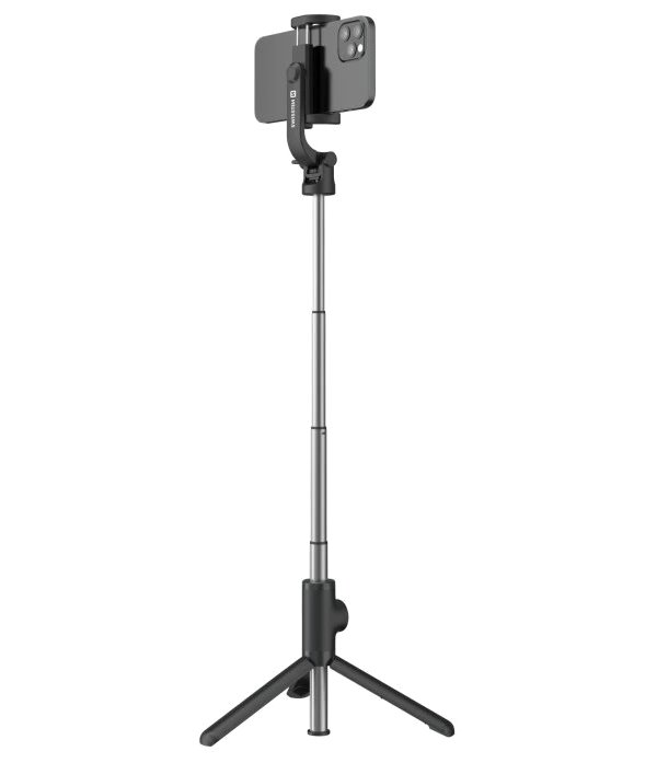 SWISSTEN BLUETOOTH SELFIE STICK ALUMINUM TRIPOD PRO 32000400