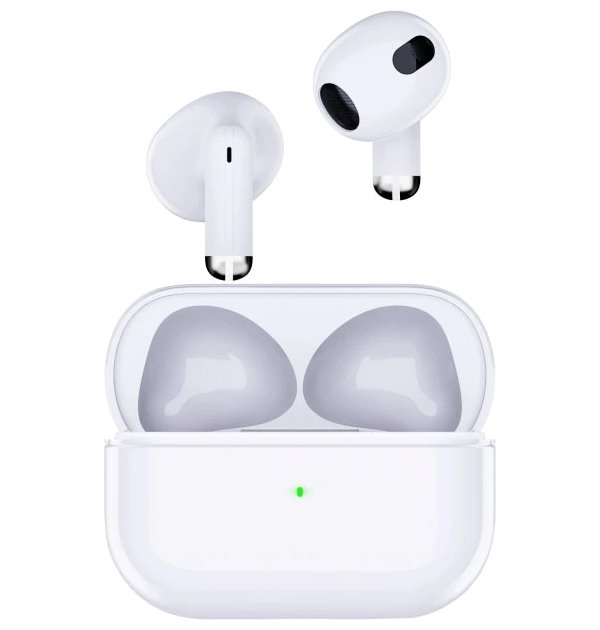 Swissten bluetooth tws sluchátka minipods bílá 54200200