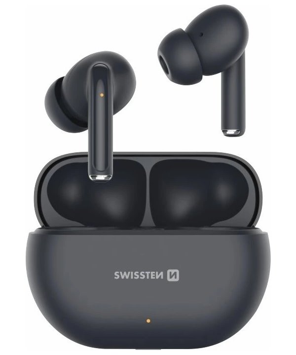 Swissten bluetooth tws sluchátka pro tune černá 54400100