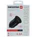 SWISSTEN CL ADAPTÉR 2x USB 4,8A METAL ČERNÝ 20115000