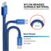 SWISSTEN DATA CABLE USB / MICRO USB TEXTILE 1,2M BLUE 71522208