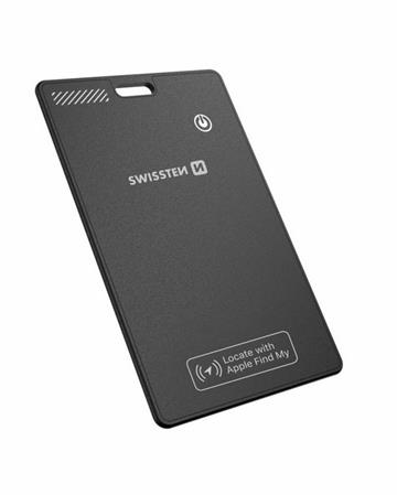SWISSTEN FIND CARD CHYTRÝ LOKÁTOR S FUNKCÍ APPLE FIND MY ČERNÝ 20114002