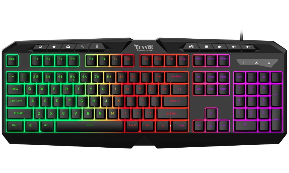 Swissten herní klávesnice gunner 59107210