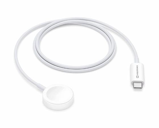 SWISSTEN NABÍJECÍ MAGNETICKÝ KABEL PRO APPLE WATCH, USB-C 1.2 M 22055512