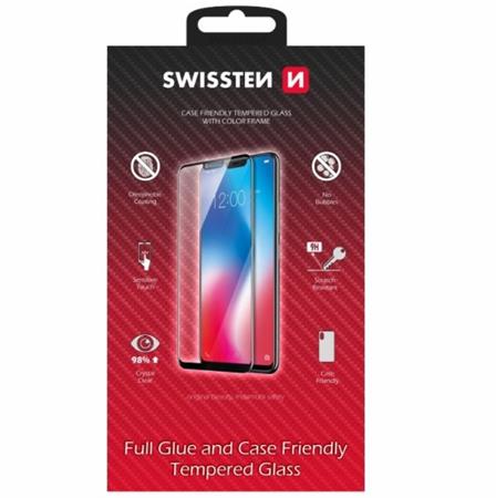 SWISSTEN OCHRANNÉ SKLO CASE FRIENDLY XIAOMI REDMI NOTE 10 5G/POCO M3 PRO 5G ČERNÉ 54501795