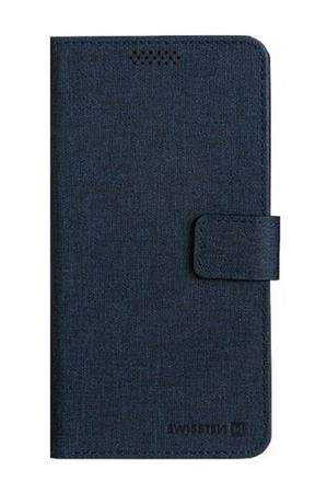 SWISSTEN POUZDRO LIBRO UNI BOOK L TMAVE MODRÉ (148 x 71 mm) 39000102