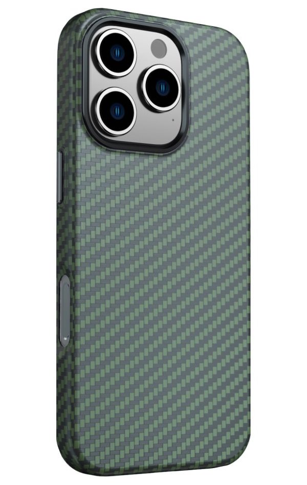 Swissten pouzdro magstick shell pro apple iphone 16 pro max zelené 35503064