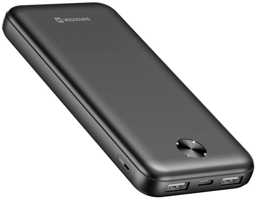 Swissten Power bank 10000 mAh WORX PRO - černá 22013949