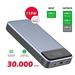 Swissten power bank 30000 mah pro notebooky 133w power delivery grey 22013917