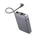SWISSTEN POWER BANK MagSafe Qi2 15W, 10000 mAh S INTEGROVANÝM KABELEM USB-C ČERNÁ 22013979