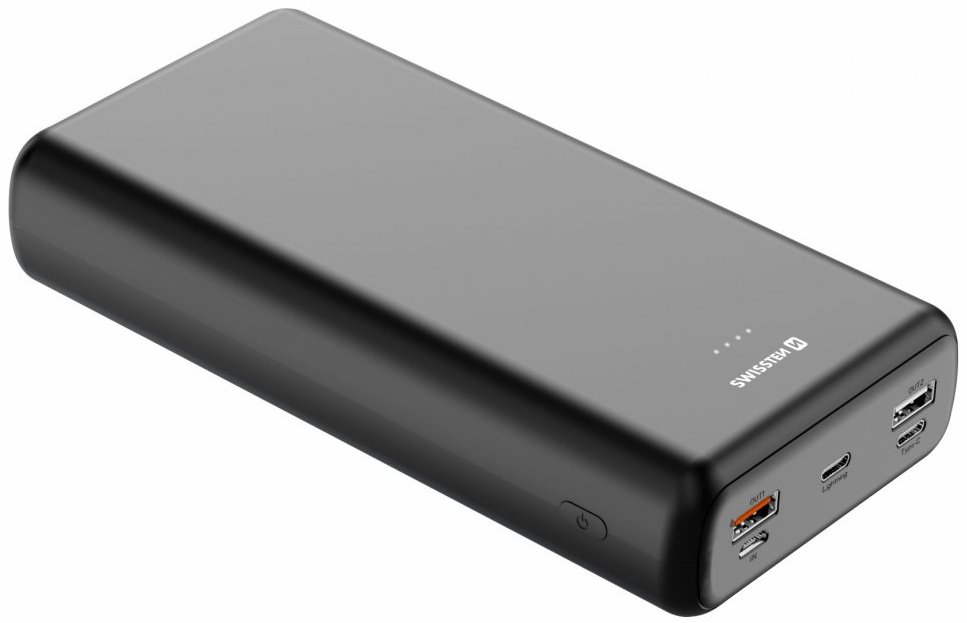 Swissten Power Line 30000 mAh 20W Power Delivery černá 22013914