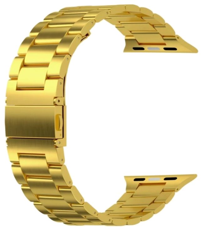 Swissten řemínek pro apple watch kovový 38 / 40 / 41 mm zlatý 46000304