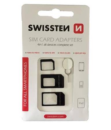SWISSTEN SIM ADAPTER 4in1 85002300